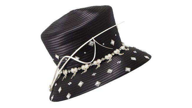 色丁布條帽，縫制布帽定制