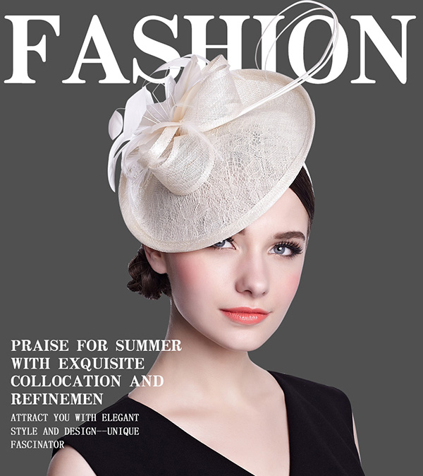 麻紗發(fā)飾，頭飾配件定制